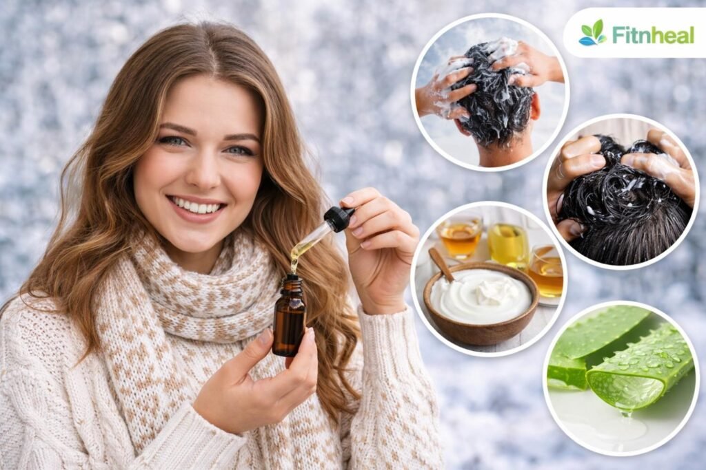 Winter Scalp Itch and Dandruff Solutions in hindi 