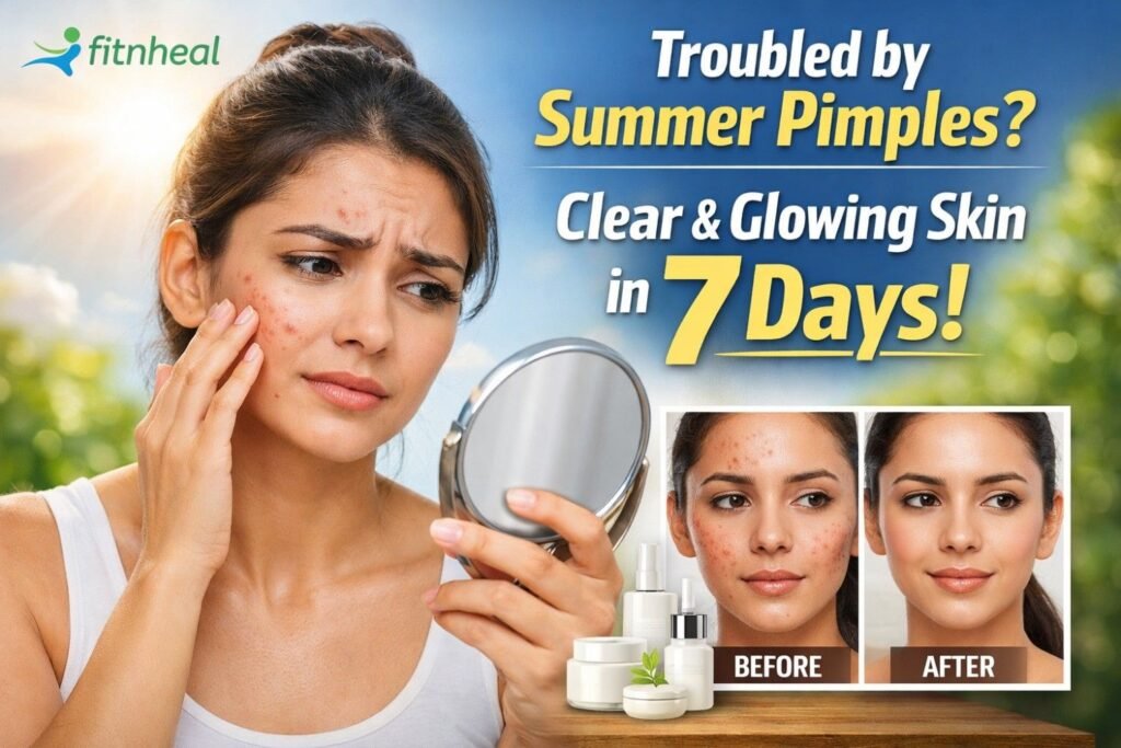गर्मी में पिंपल्स से परेशान