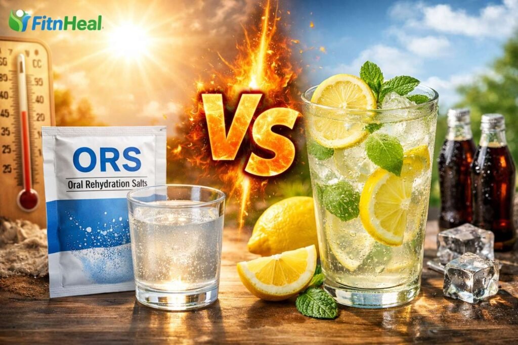 ORS vs नींबू पानी