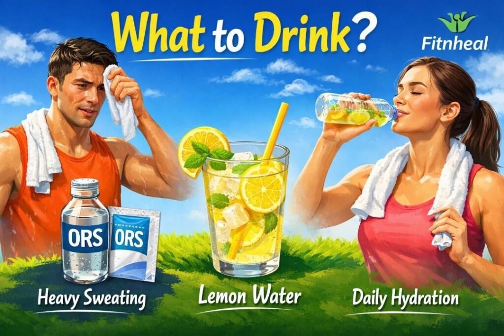 ors vs lemon water hindi
