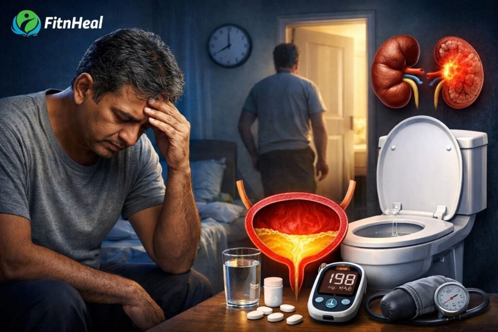 रात में बार-बार पेशाब आना क्यों होता है?