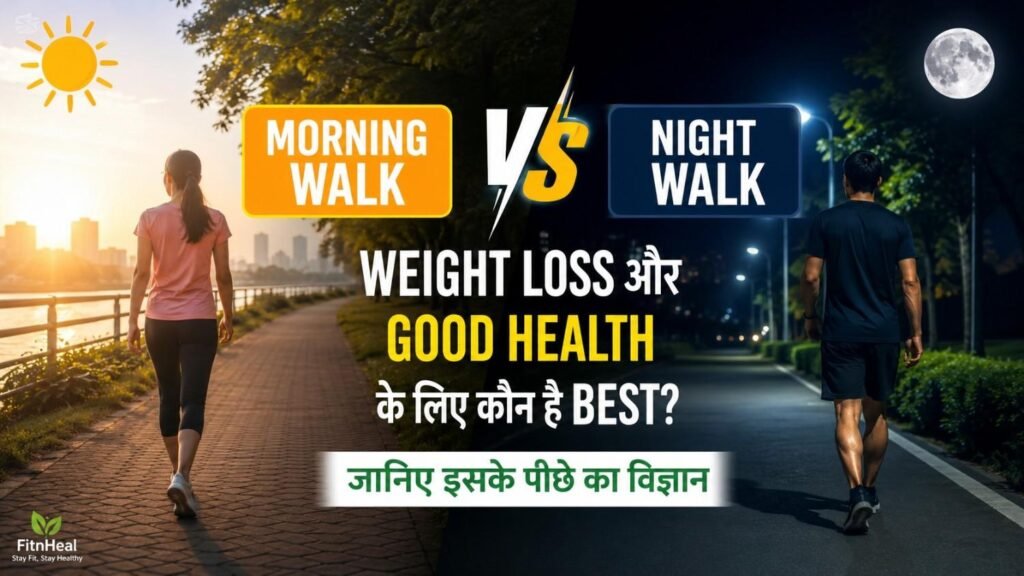 Morning vs Night Walk