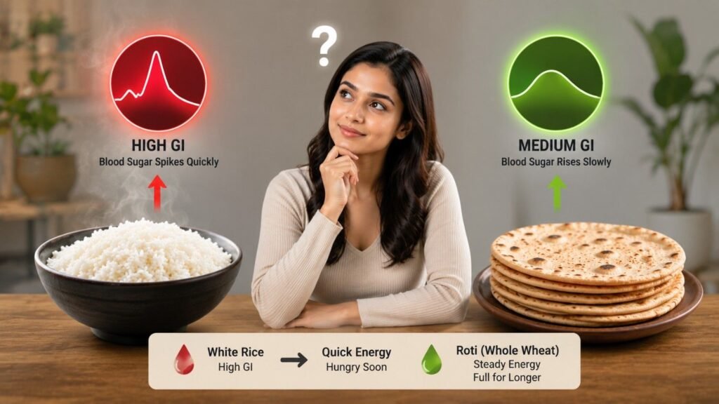 glycemic Index, fiber rich foods