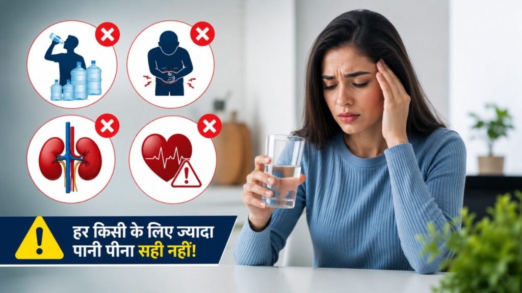सुबह खाली पेट पानी पीने के नुकसान