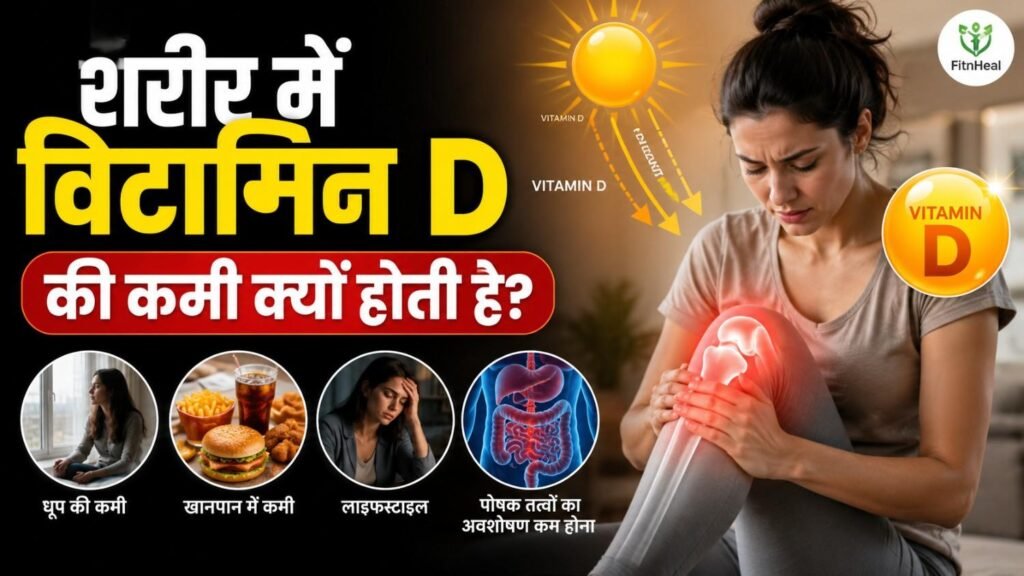 विटामिन D की कमी के कारण