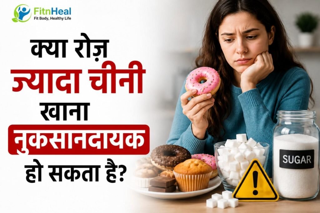 क्या रोज़ ज्यादा चीनी खाना नुकसानदायक हो सकता है?