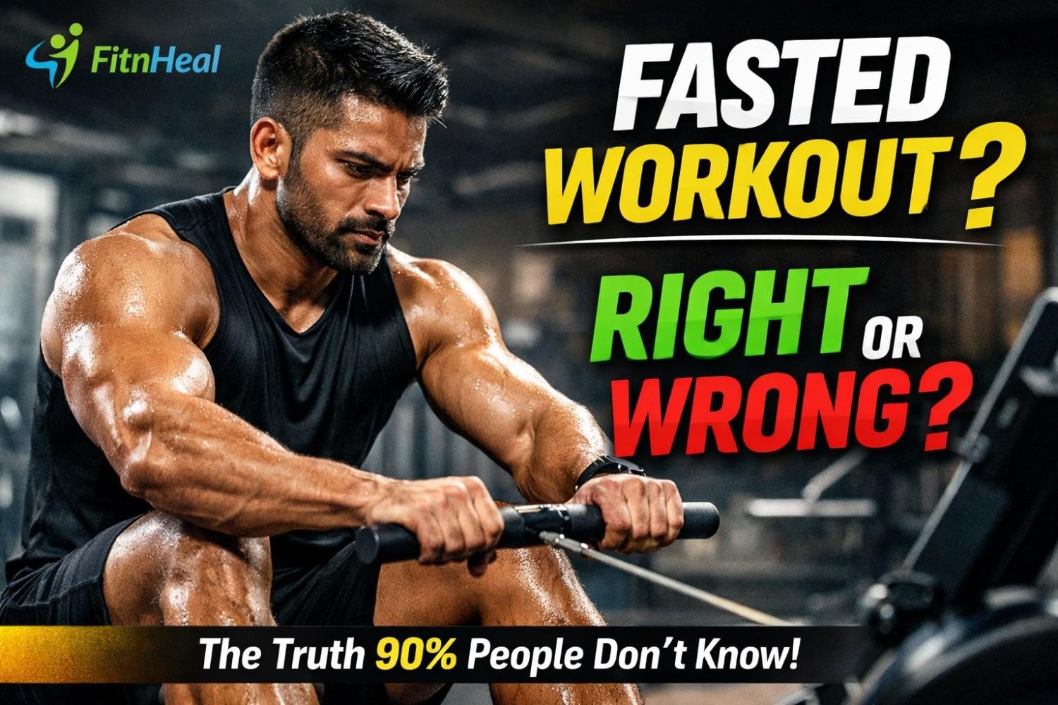 सुबह खाली पेट वर्कआउट करना सही है या गलत?